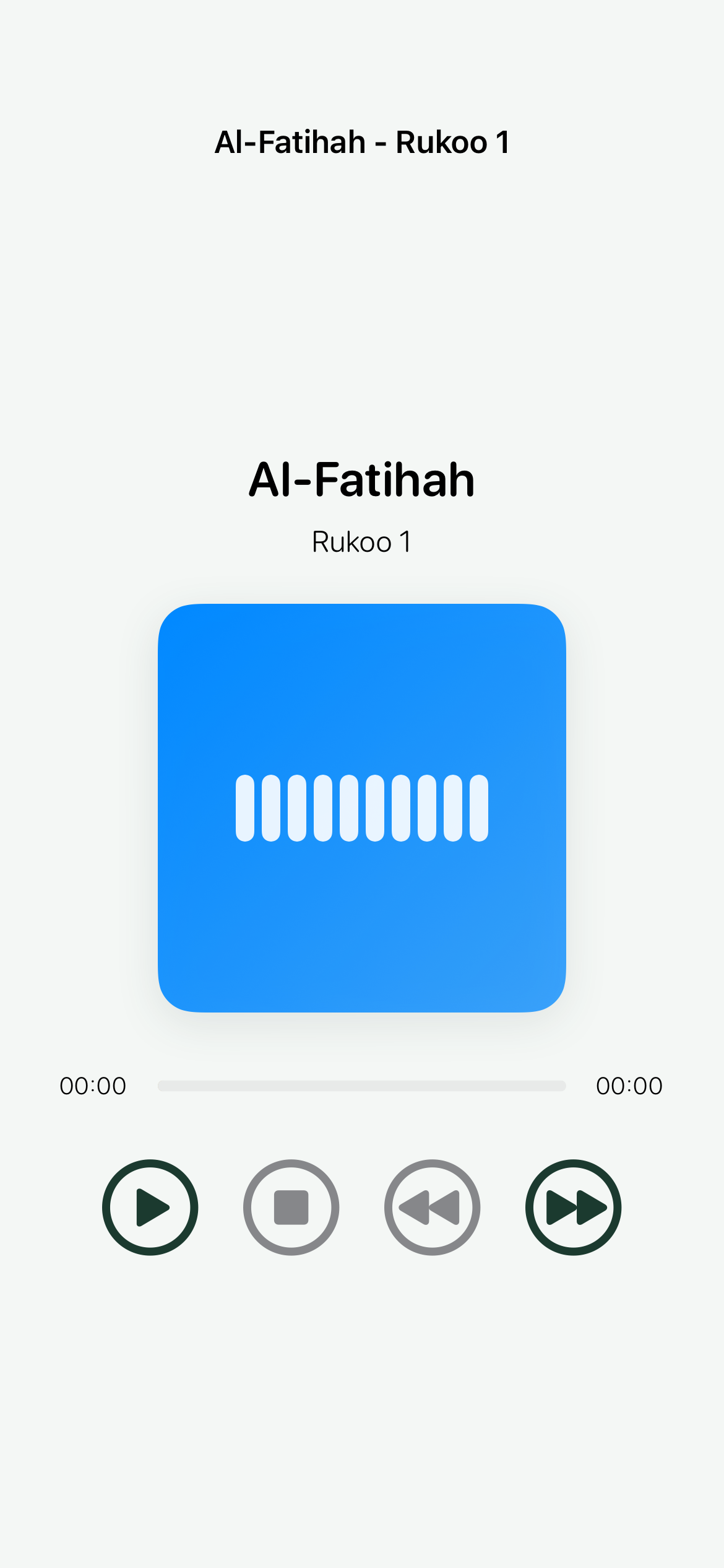 iOS Quran player